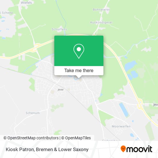Kiosk Patron map