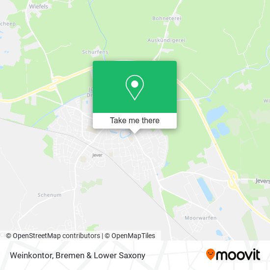 Weinkontor map