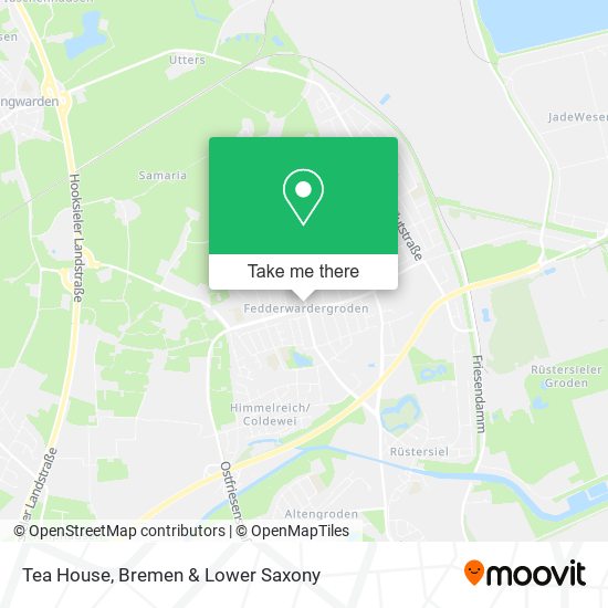 Tea House map