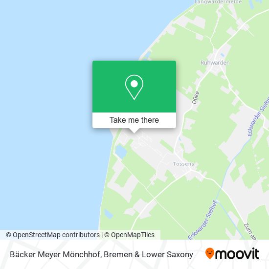 Bäcker Meyer Mönchhof map