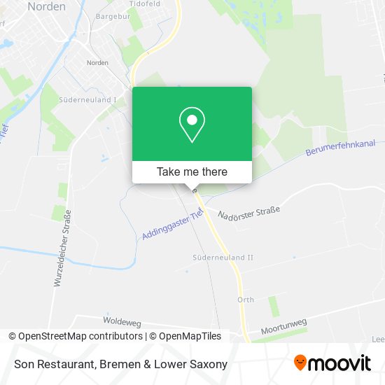 Son Restaurant map