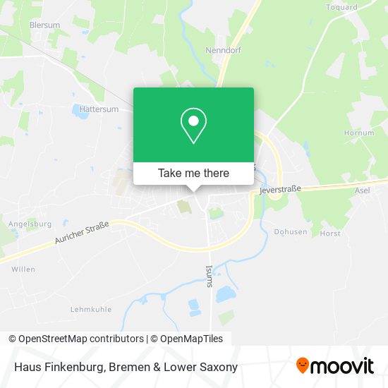 Haus Finkenburg map