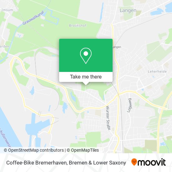 Coffee-Bike Bremerhaven map