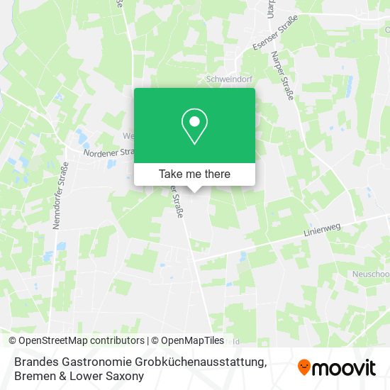 Brandes Gastronomie Grobküchenausstattung map
