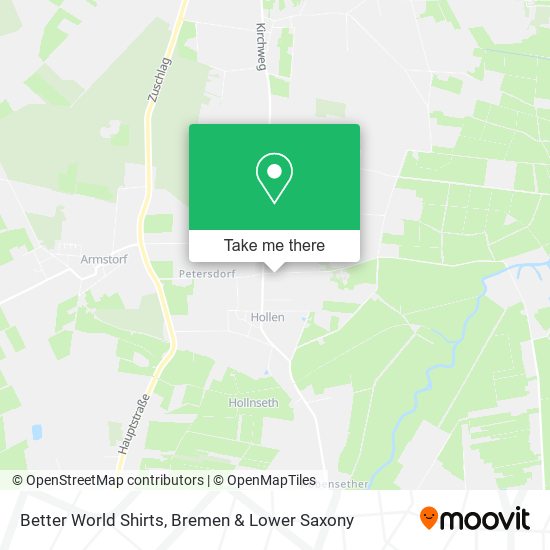 Better World Shirts map