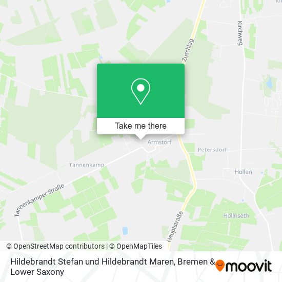 Hildebrandt Stefan und Hildebrandt Maren map