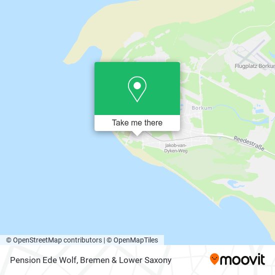 Pension Ede Wolf map
