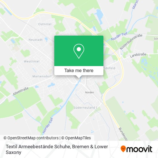 Textil Armeebestände Schuhe map