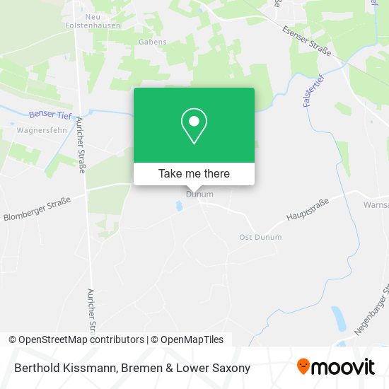 Berthold Kissmann map