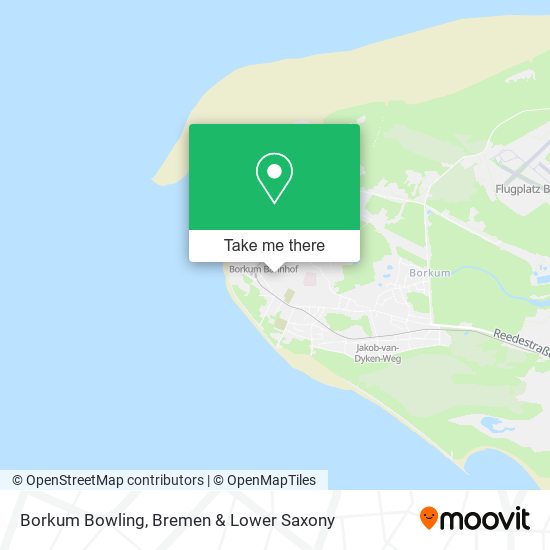 Borkum Bowling map