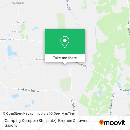Camping Komper (Stellplatz) map