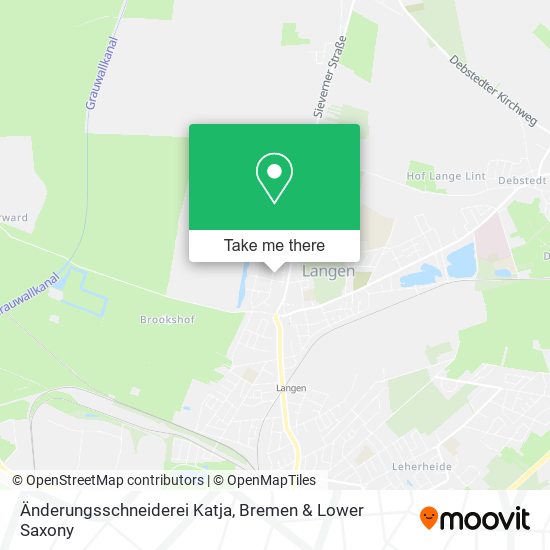 Änderungsschneiderei Katja map
