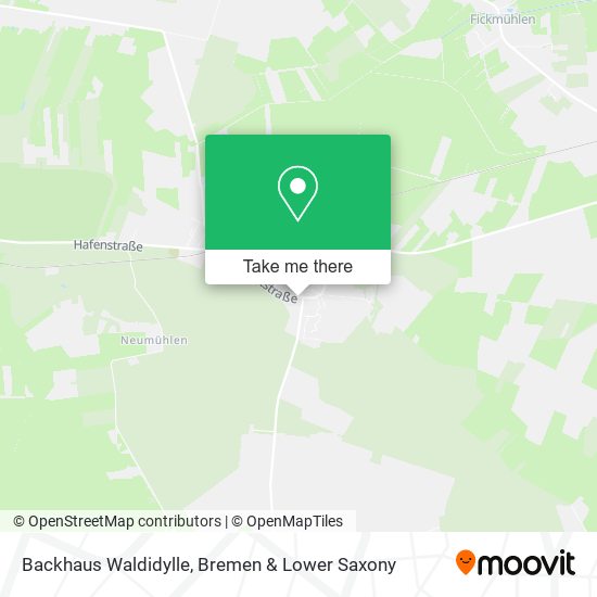 Backhaus Waldidylle map