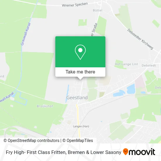 Fry High- First Class Fritten map