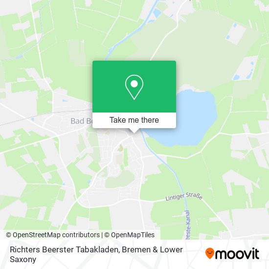 Richters Beerster Tabakladen map