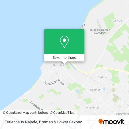 Ferienhaus Najade map