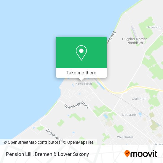 Pension Lilli map