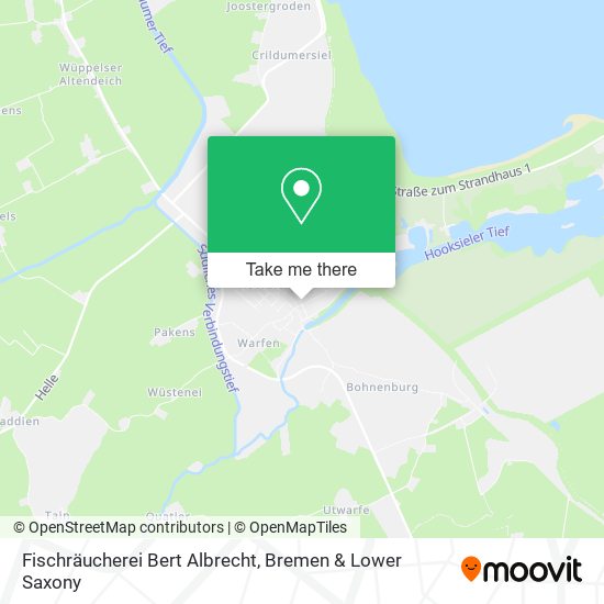 Fischräucherei Bert Albrecht map