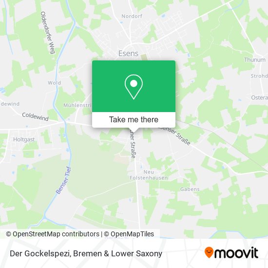 Der Gockelspezi map