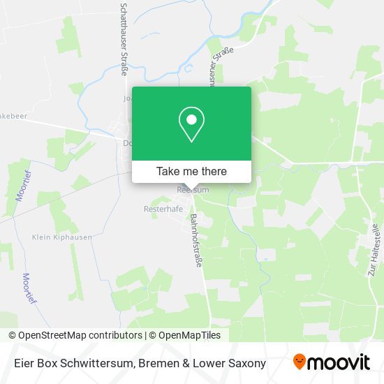 Eier Box Schwittersum map