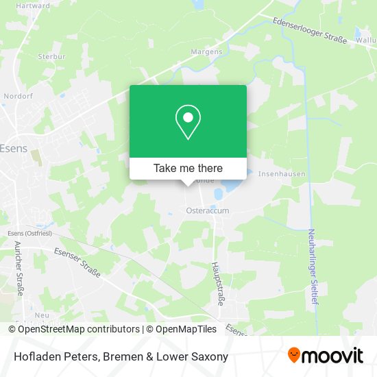 Hofladen Peters map