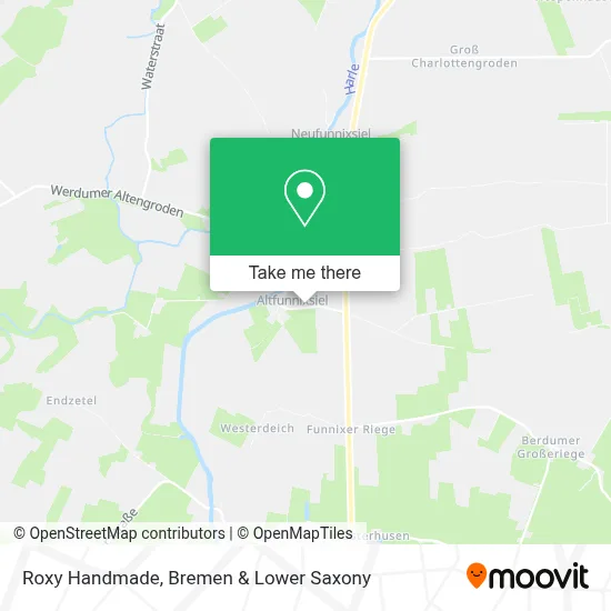 Roxy Handmade map
