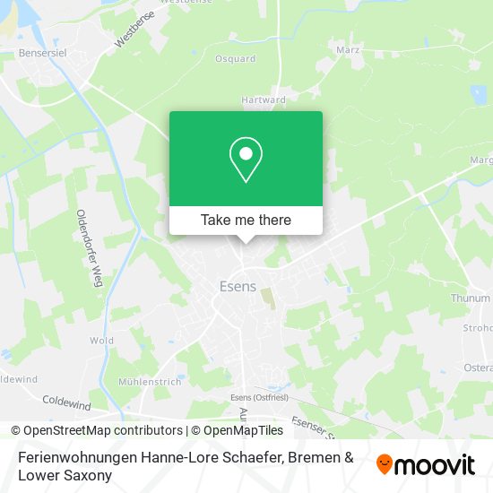 Ferienwohnungen Hanne-Lore Schaefer map