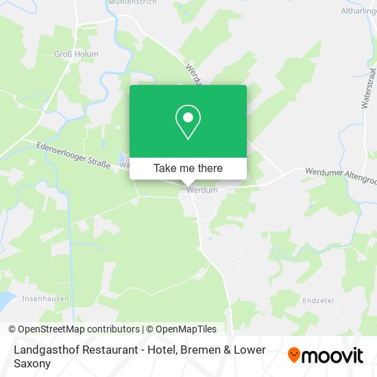 Landgasthof Restaurant - Hotel map