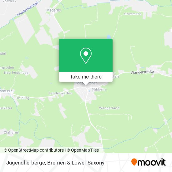Jugendherberge map