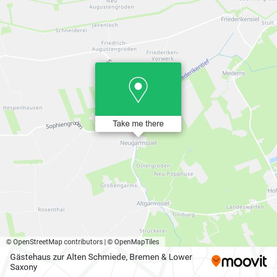 Gästehaus zur Alten Schmiede map