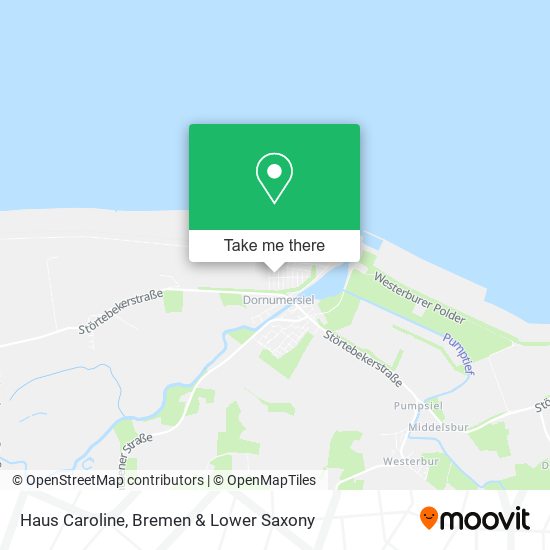 Haus Caroline map