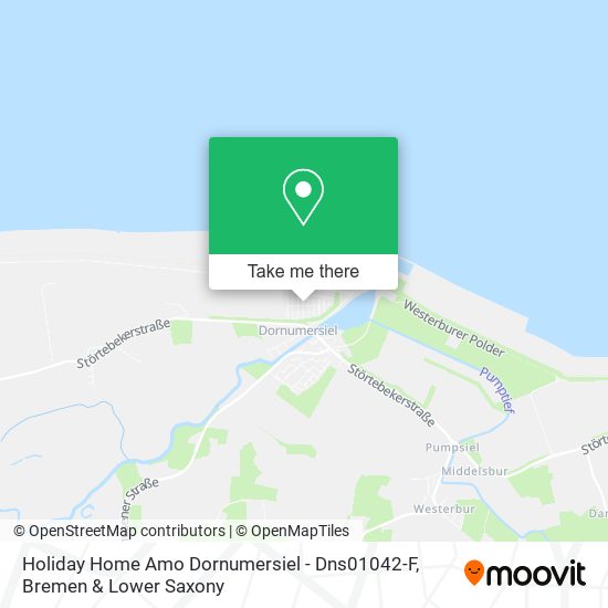 Holiday Home Amo Dornumersiel - Dns01042-F map
