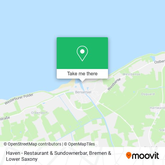 Haven - Restaurant & Sundownerbar map