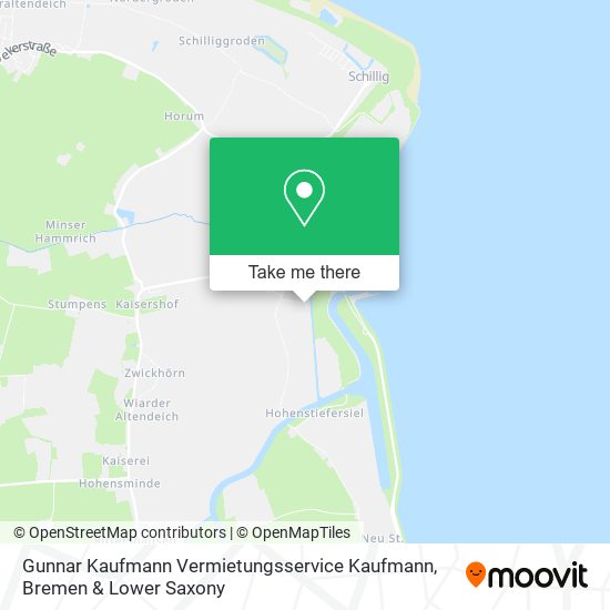 Gunnar Kaufmann Vermietungsservice Kaufmann map