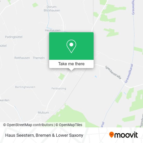 Haus Seestern map