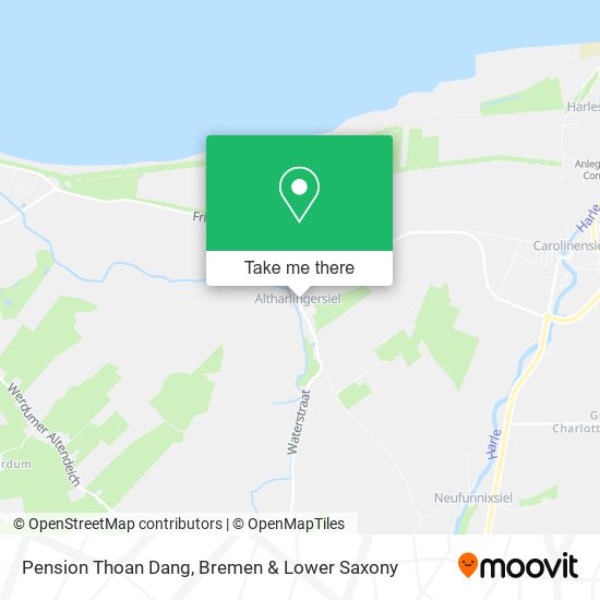 Pension Thoan Dang map