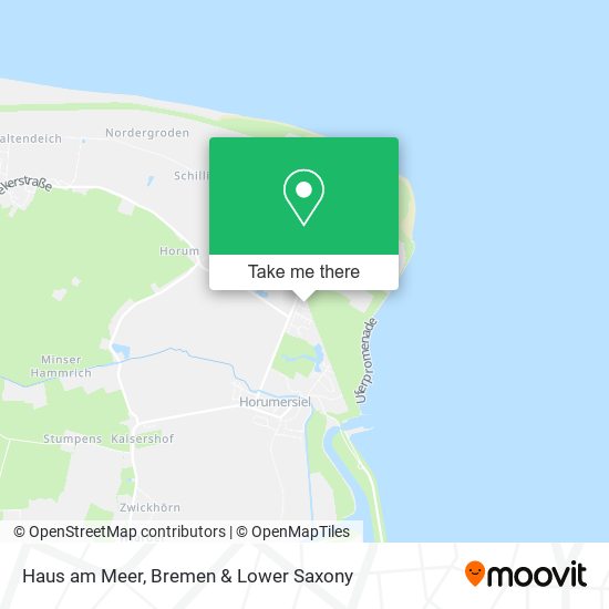 Haus am Meer map