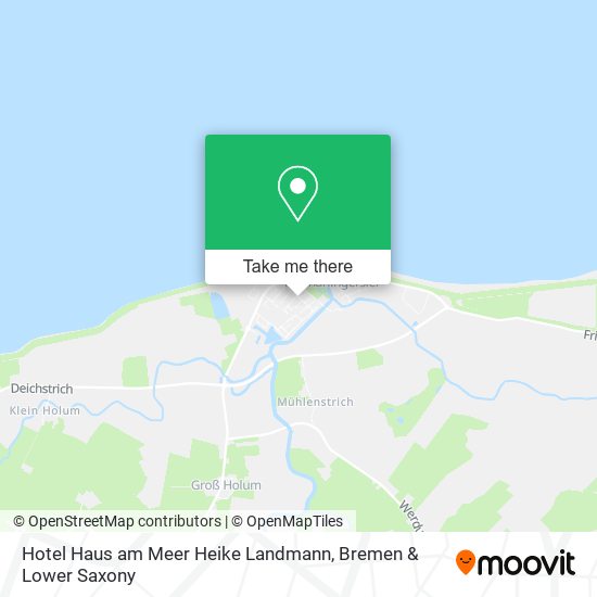 Hotel Haus am Meer Heike Landmann map