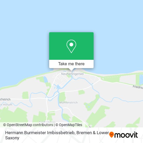 Hermann Burmeister Imbissbetrieb map