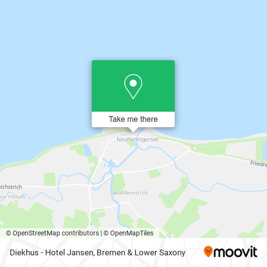 Diekhus - Hotel Jansen map