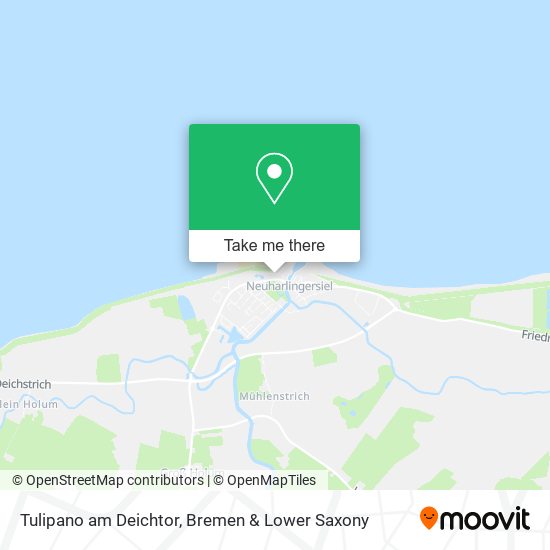 Tulipano am Deichtor map