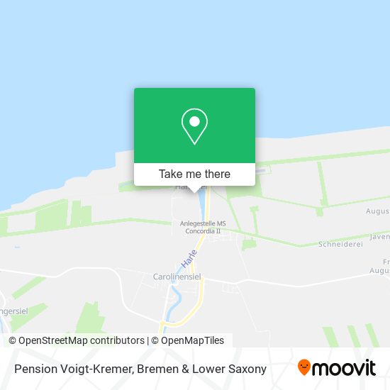Pension Voigt-Kremer map