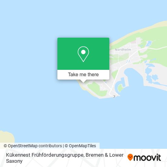 Kükennest Frühförderungsgruppe map