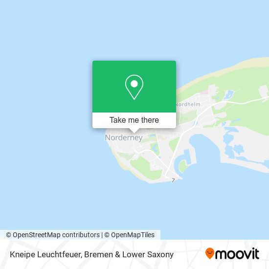 Kneipe Leuchtfeuer map