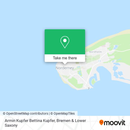 Armin Kupfer Bettina Kupfer map