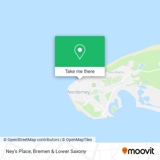 Ney's Place map