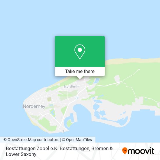 Bestattungen Zobel e.K. Bestattungen map