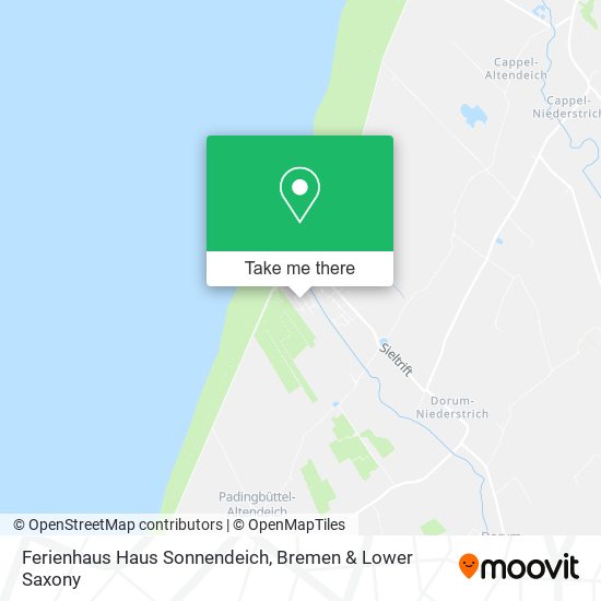 Ferienhaus Haus Sonnendeich map