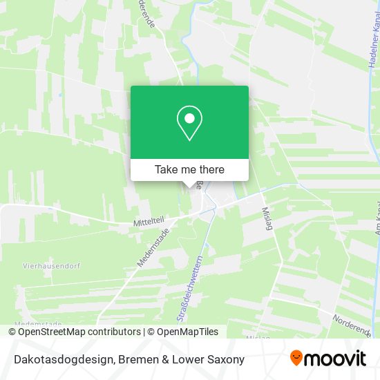 Dakotasdogdesign map