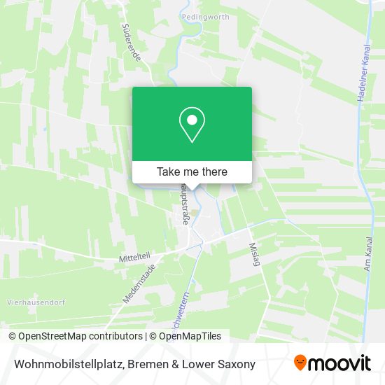 Wohnmobilstellplatz map